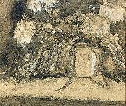 Theo van Doesburg Gemberpot met chrysanten oil painting reproduction